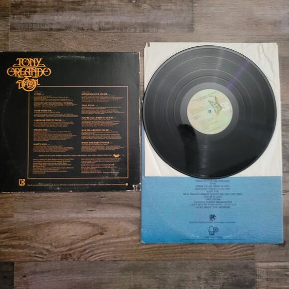 Tony Orlando & Dawn Vinyl Lot (2 LPs) – To Be With You & Tuneweaving – VG+ - Picture 7 of 10